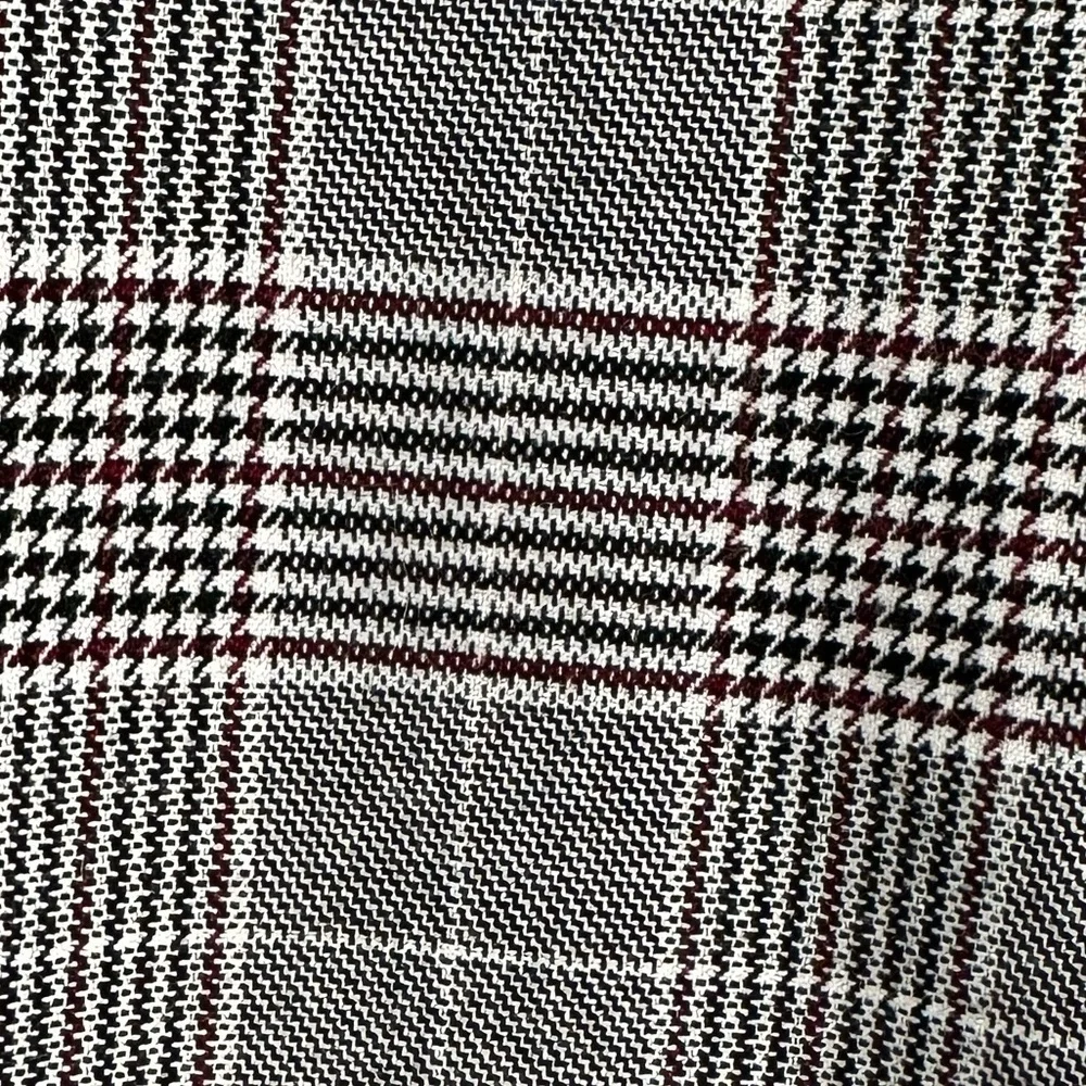 Forever 21 plaid houndstooth trouser pant xs